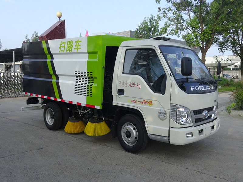 2.5噸掃路車-時代小型國三2.5立方掃路車廠家價格