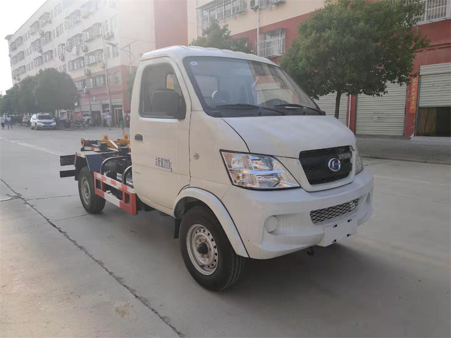 3方勾臂垃圾車-北汽昌河生活垃圾3方勾臂垃圾車廠家